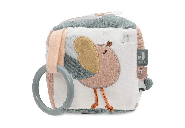Jollein Plush Activity Cube Lovely Birds