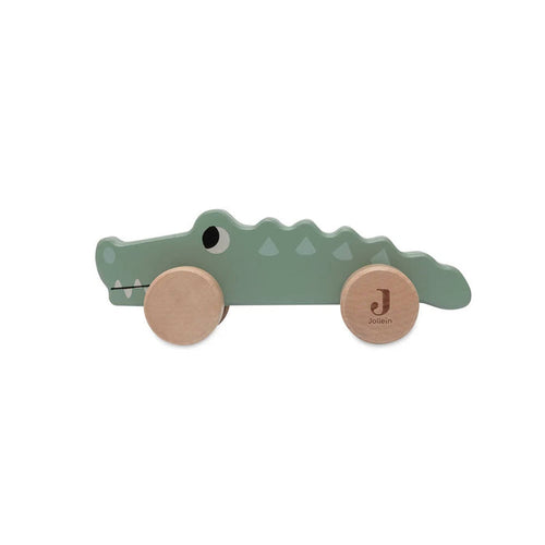 Jollein Wooden Crocodile on Wheels
