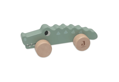 Jollein Wooden Crocodile on Wheels