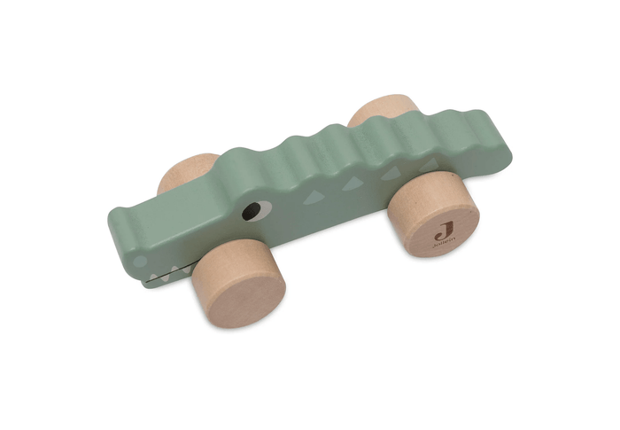 Jollein Wooden Crocodile on Wheels
