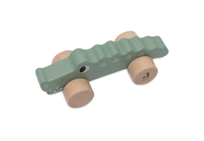 Jollein Wooden Crocodile on Wheels