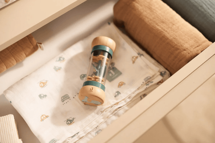 Jollein Wooden Rain Rattle On The Go