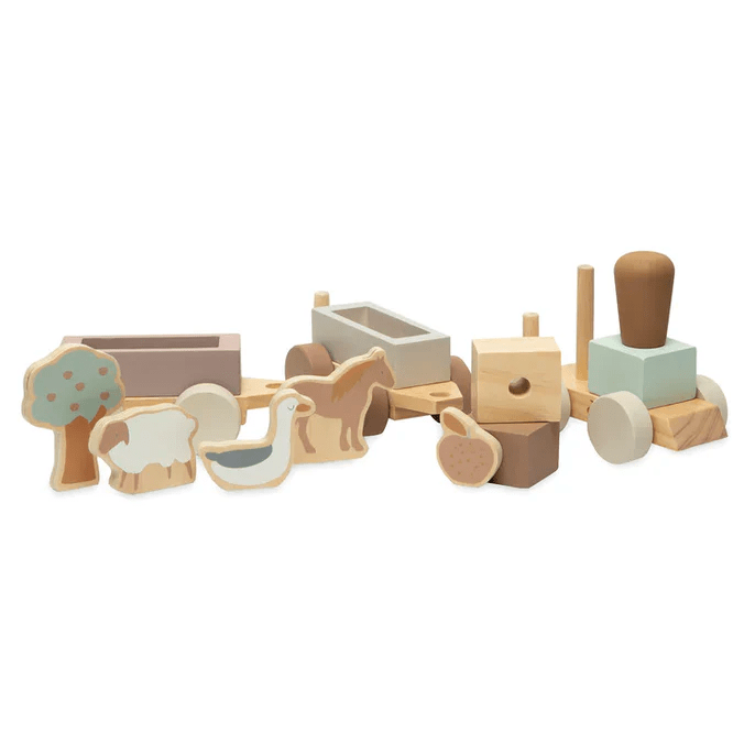 Jollein Wooden Toy Train Farm