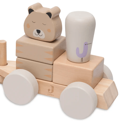 Jollein Wooden Toy Train Jungle Jambo