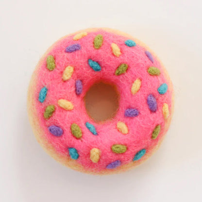 Juni Moon Donut Hot Pink Sprinkle