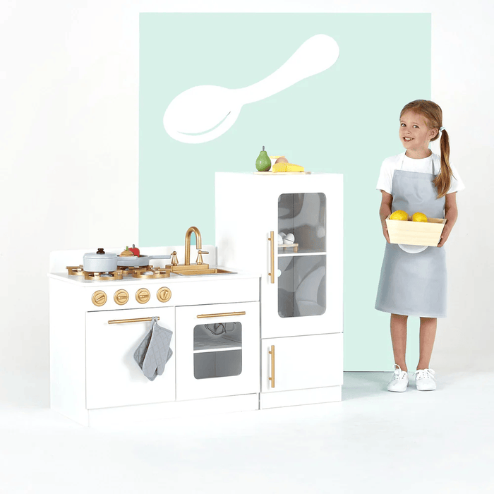 Kids Kitchen Apron & Oven Glove Set