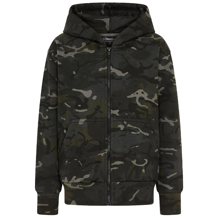 kombat kids hoodies black btp camouflage