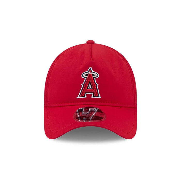 Pictured is this MLB Quickstrike LA Angels 9FORTY Apex cap in red. 3