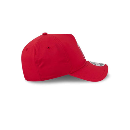 Pictured is this MLB Quickstrike LA Angels 9FORTY Apex cap in red. 6