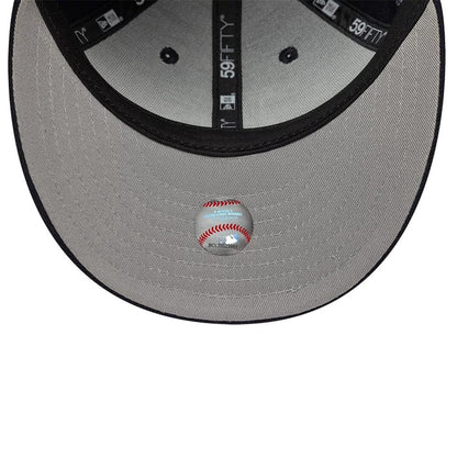 Pictured is this MLB College Varsity LA Dodgers Low Profile 59FIFTY Fitted cap in navy. 2