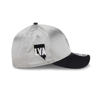 Pictured is this WNBA Draft 2026 Las Vegas Aces 9FORTY M-Crown cap in silver. 4