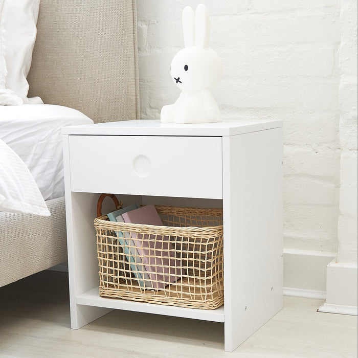 Layla Bedside Table with detailed Drawer