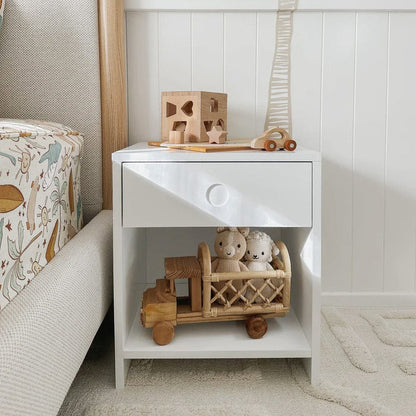 Layla Bedside Table with detailed Drawer