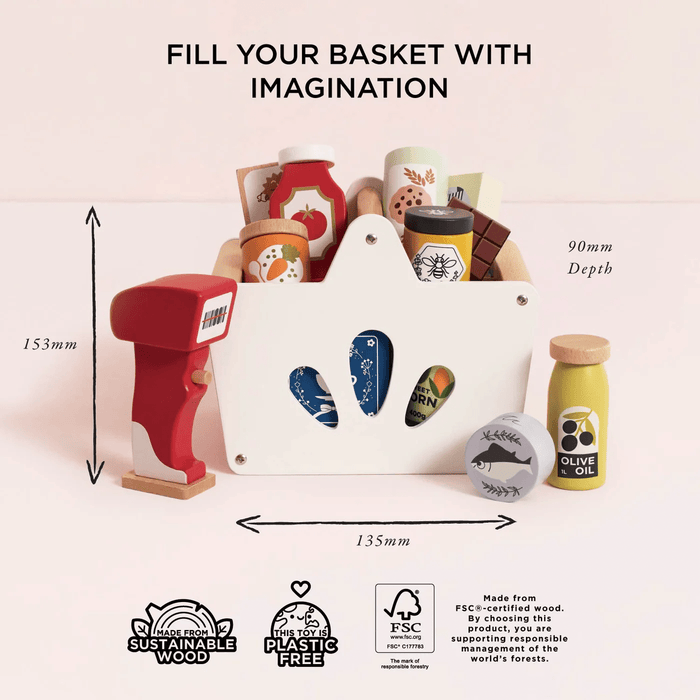 Le Toy Van Groceries Set & Scanner