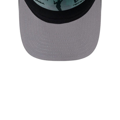 Pictured is this WNBA Draft 2026 New York Liberty 9FIFTY A-Frame Snapback cap in pastel green. 2