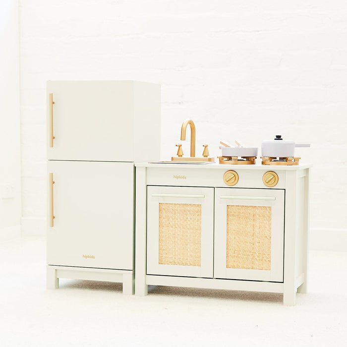Little Boho Toy Fridge Ivory