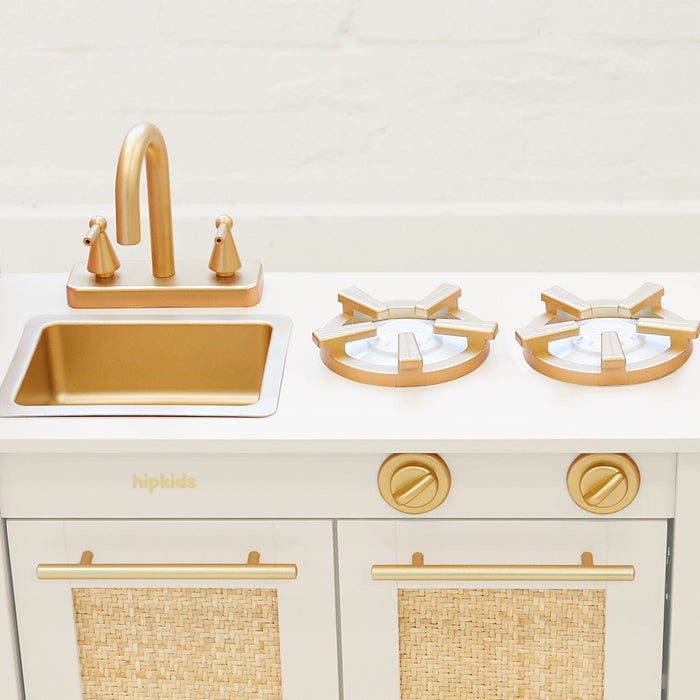 Little Boho Toy Kitchen Ivory