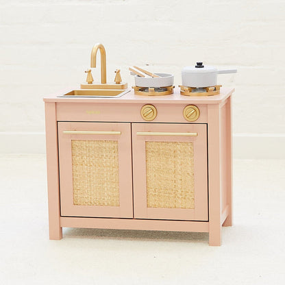 Little Boho Toy Kitchen Pink Coral