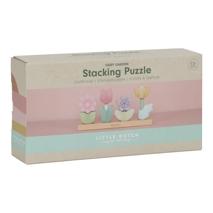 Little Dutch Fairy Garden Stacking Puzzle Flower