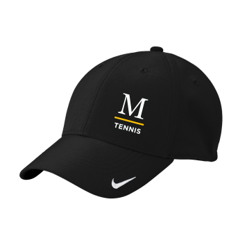 Marshall Tennis - Nike Dri-FIT Legacy Cap NKFB6447 with embroidered M Tennis logo on the left panel