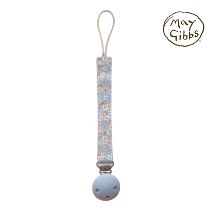 May Gibbs Dummy Clip Soft Blue