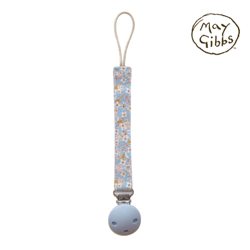 May Gibbs Dummy Clip Soft Blue