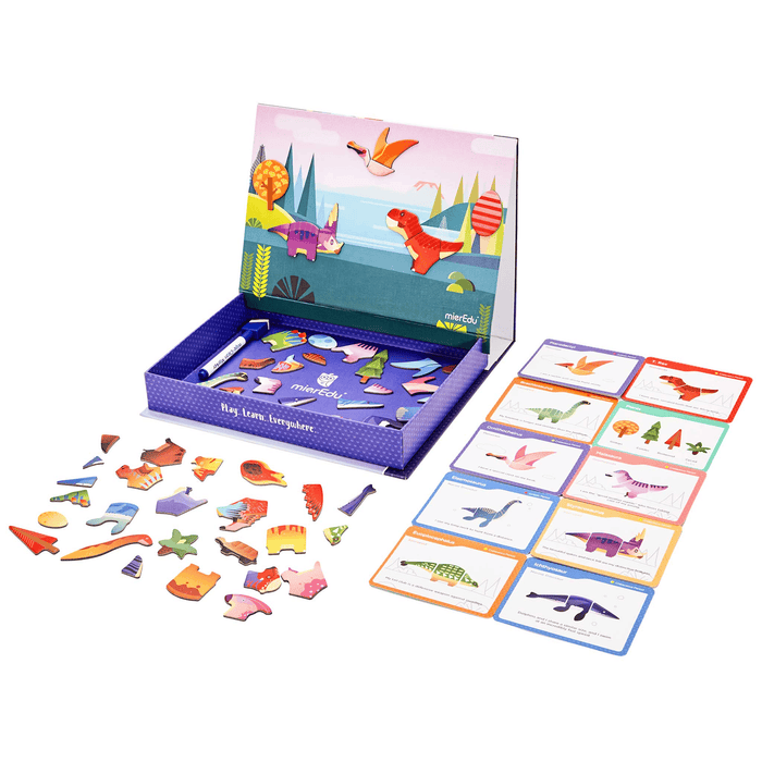 Mieredu Magnetic Art Case Dino World