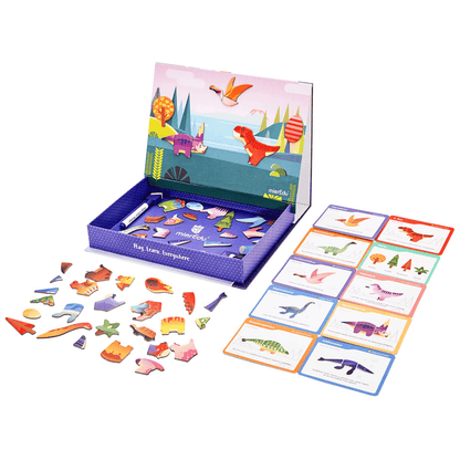 Mieredu Magnetic Art Case Dino World