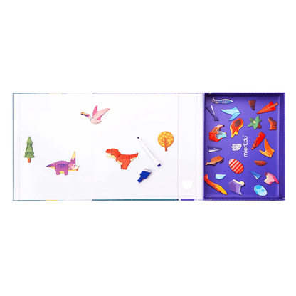 Mieredu Magnetic Art Case Dino World