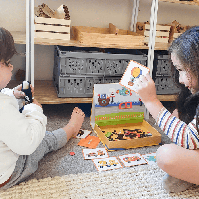Mieredu Magnetic Art Case Vehicles