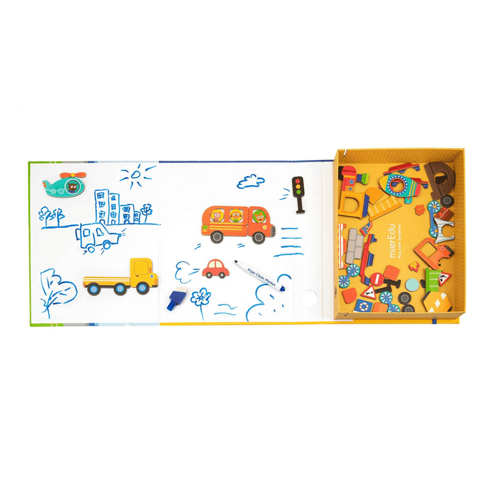Mieredu Magnetic Art Case Vehicles