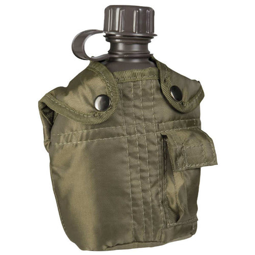 mil-tec us 1l plastic water canteen od green