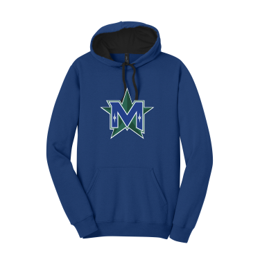 MIRAGE YOUTH HOCKEY - Adult District DT810 The Concert Fleece Hoodie with M Star logo