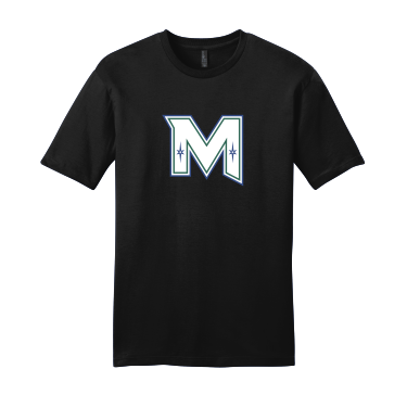 MIRAGE YOUTH HOCKEY - Adult Unisex District Very Important Tee DT6000 with M logo