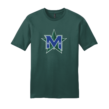 MIRAGE YOUTH HOCKEY - Adult Unisex District Very Important Tee DT6000 with M Star logo