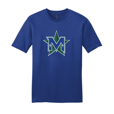 MIRAGE YOUTH HOCKEY - Adult Unisex District Very Important Tee DT6000 with M Star logo