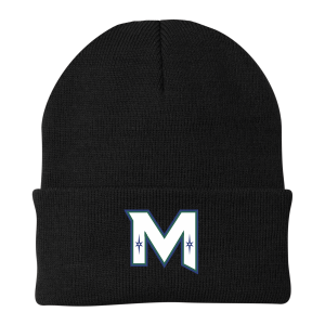MIRAGE YOUTH HOCKEY - Knit cuff beanie with embroidered M logo