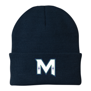 MIRAGE YOUTH HOCKEY - Knit cuff beanie with embroidered M logo
