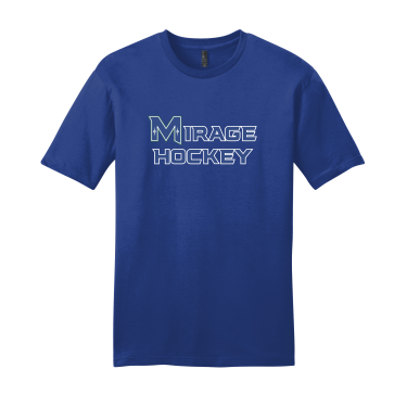 MIRAGE YOUTH HOCKEY - Unisex District Very Important Tee DT6000 with Mirage Hockey logo