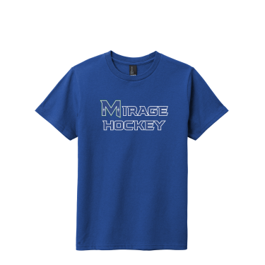 MIRAGE YOUTH HOCKEY - Youth District DT6000Y Very Important Tee with Mirage Hockey logo