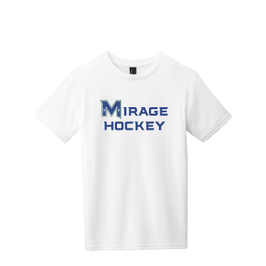 MIRAGE YOUTH HOCKEY - Youth District DT6000Y Very Important Tee with Mirage Hockey logo