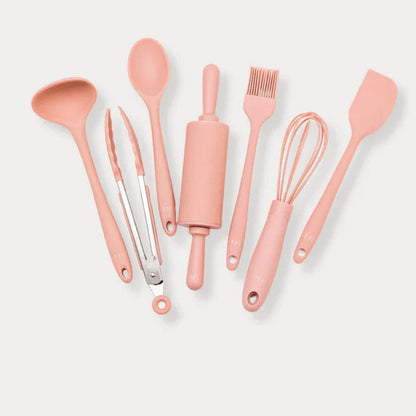 Montessori Mates Kids Kitchen Essentials Kit Rose Dust