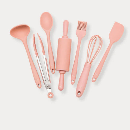 Montessori Mates Kids Kitchen Essentials Kit Rose Dust