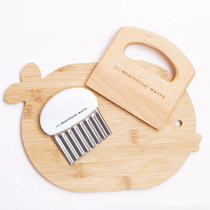 Montessori Mates Kids Wavy Chopper Knife