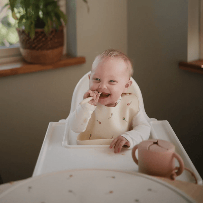 Mushie Silicone Bib
