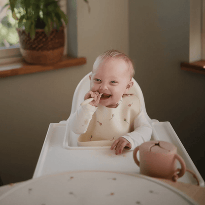 Mushie Silicone Bib