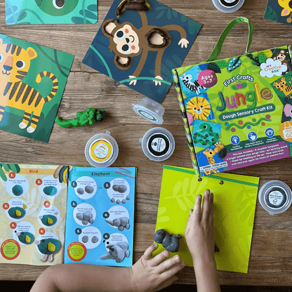 My Creative Box Jungle Dough Sensory Craft Box