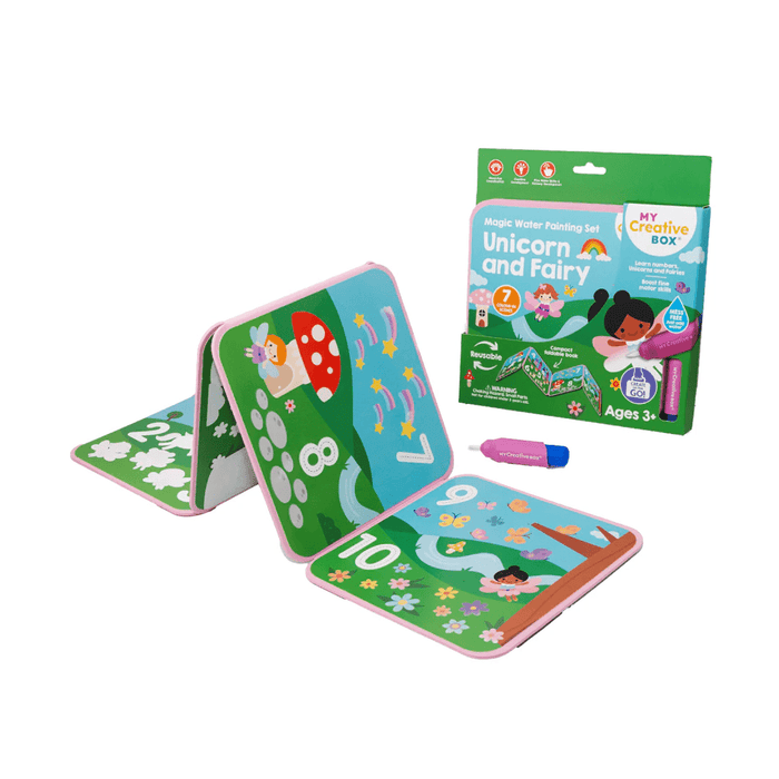 My Creative Box Unicorn and Fairy Magic Water Painting Set