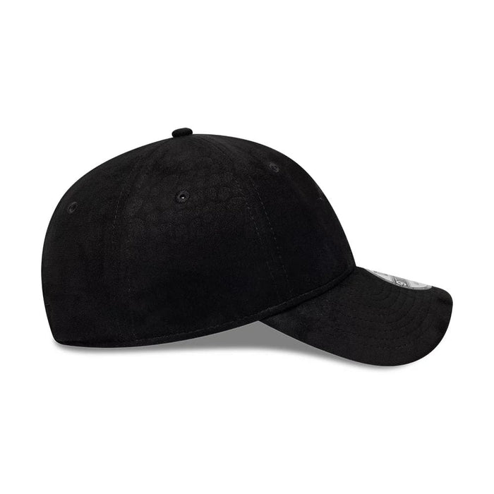 Pictured is this New Era Textured 9TWENTY cap in black. 5