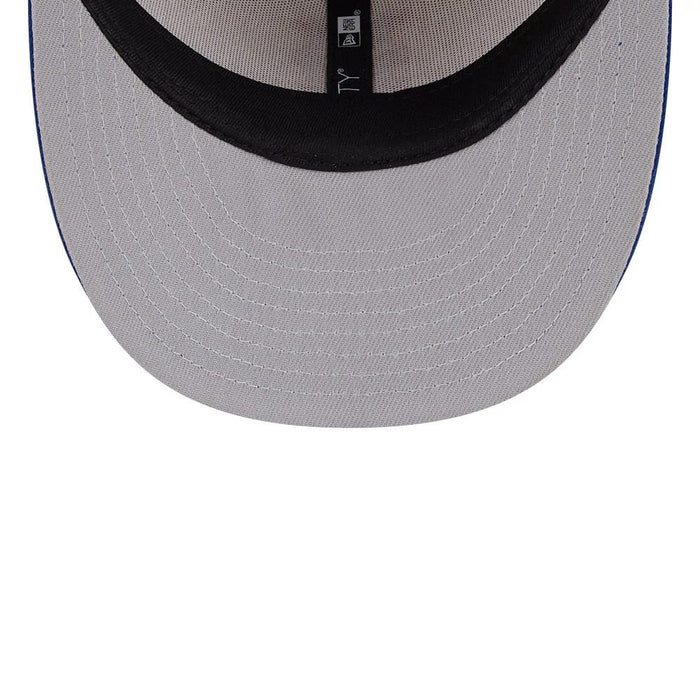 Pictured is this MLB Twine New York Mets 59FIFTY Fitted cap in blue. 2